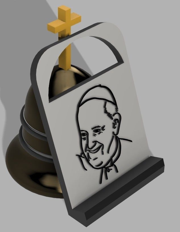 Cloche Papale Phone Cases 3D print model_2