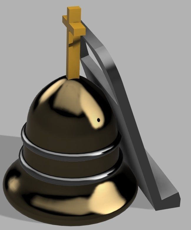 Cloche Papale Phone Cases 3D print model_4