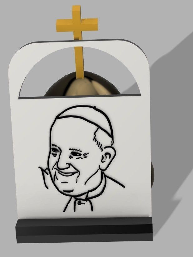 Cloche Papale Phone Cases 3D print model_6