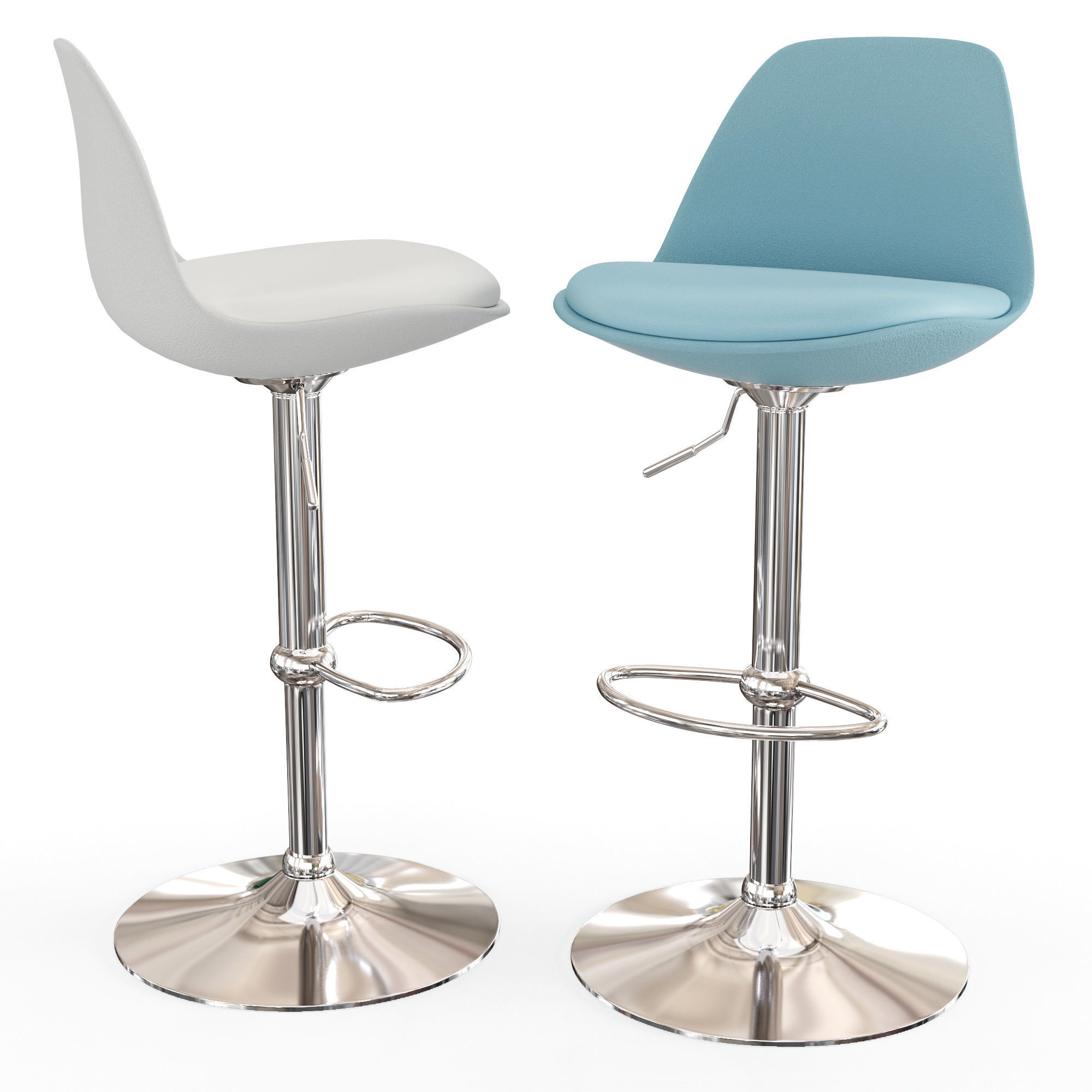 Bar stool Orlando 3D model_1