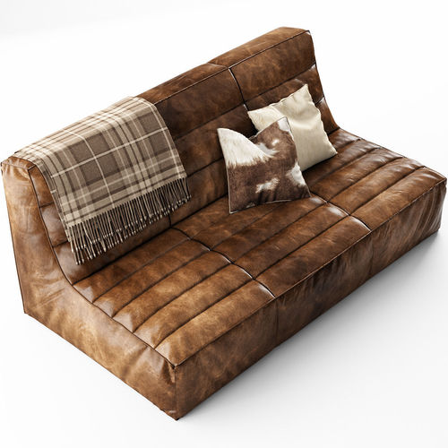 SHABBY SECTIONAL SOFA 3D model