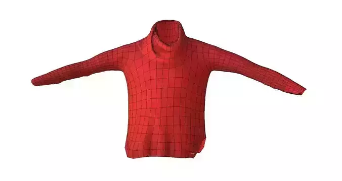 Female Red Sweater