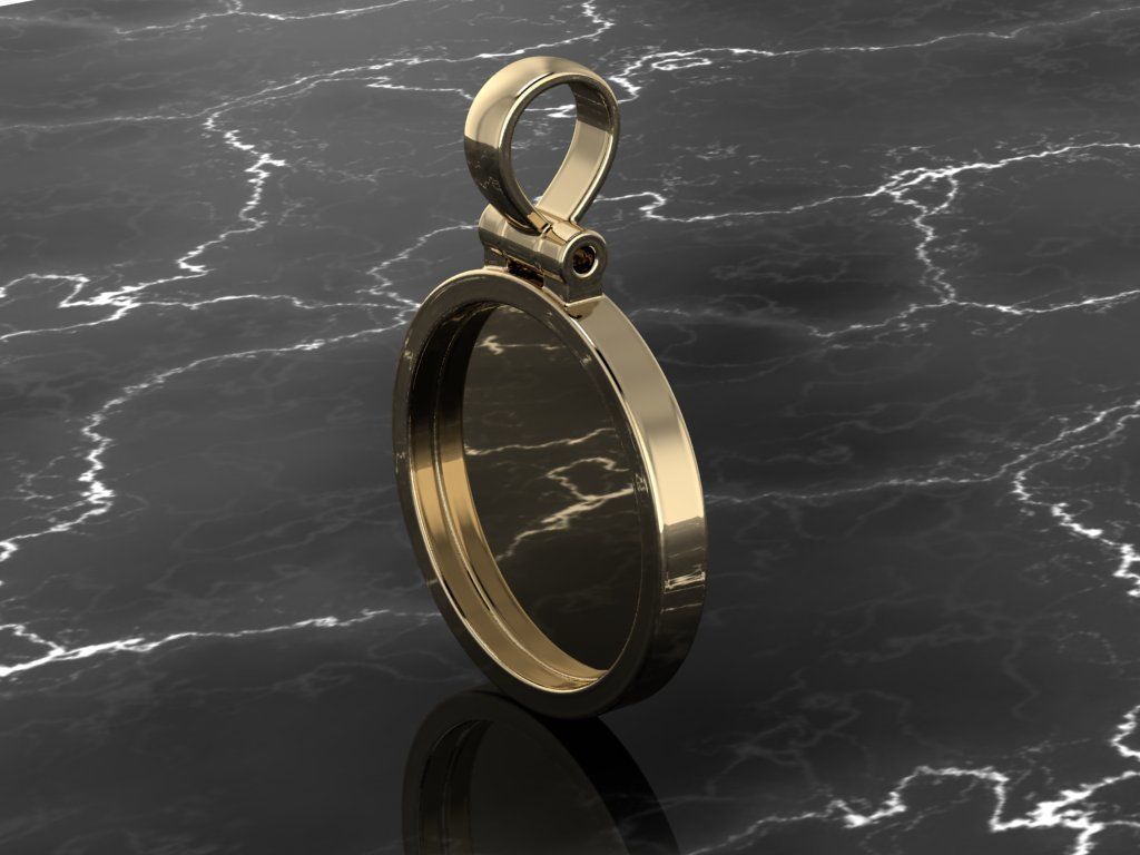 Memory Pendant 3D print model_16