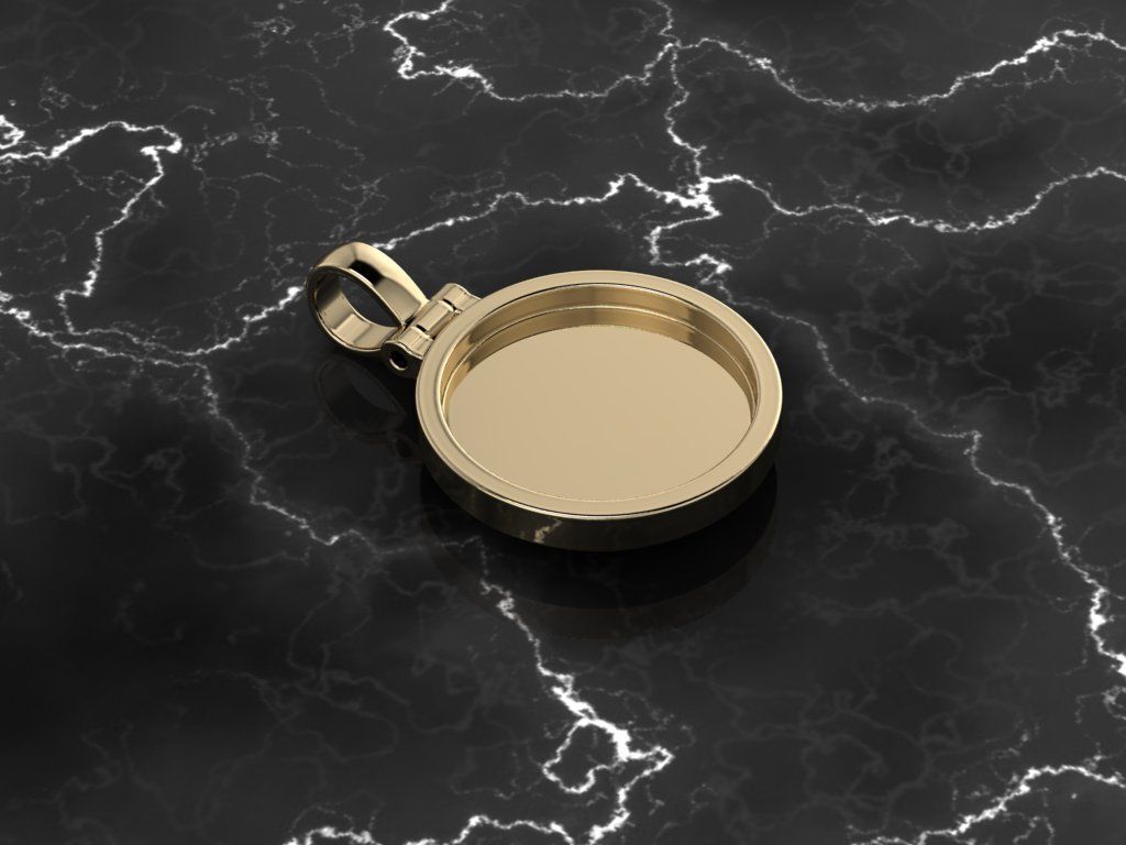 Memory Pendant 3D print model_11