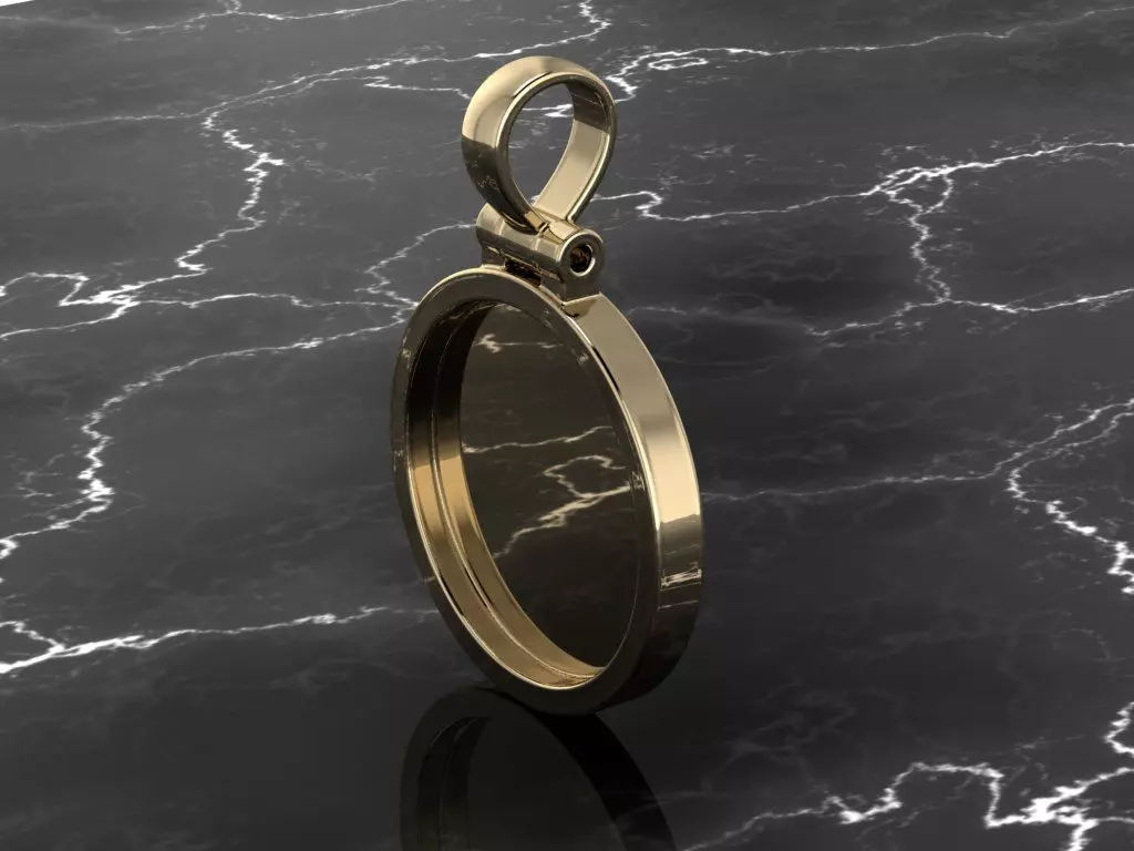 Memory Pendant 3D print model_0