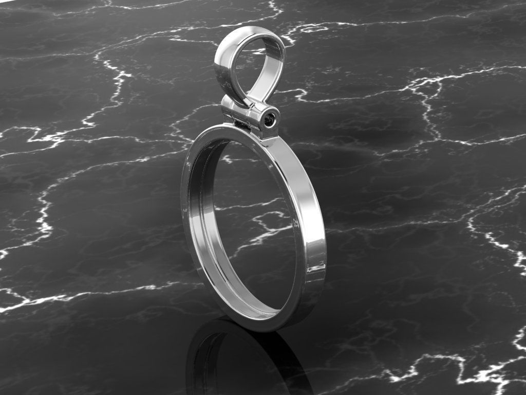 Memory Pendant 3D print model_9