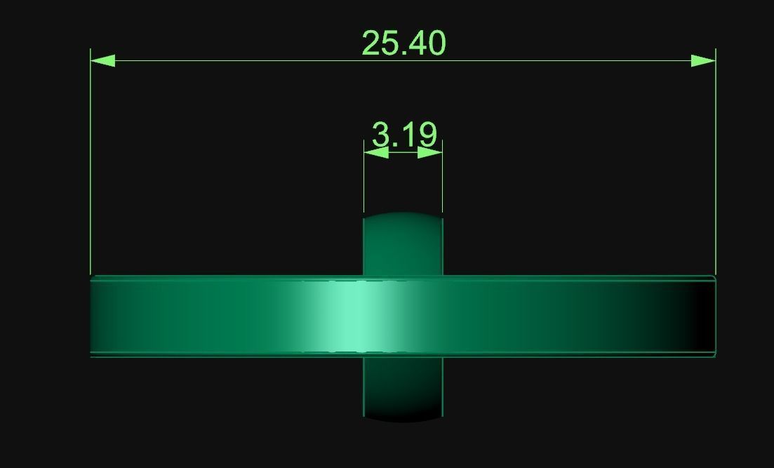 Memory Pendant 3D print model_3