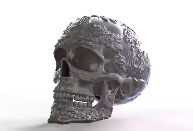 Ornamented Skull 3