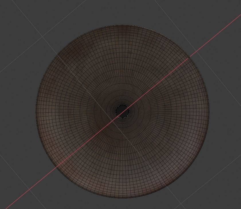 Old kettle  Low-poly 3D model_12