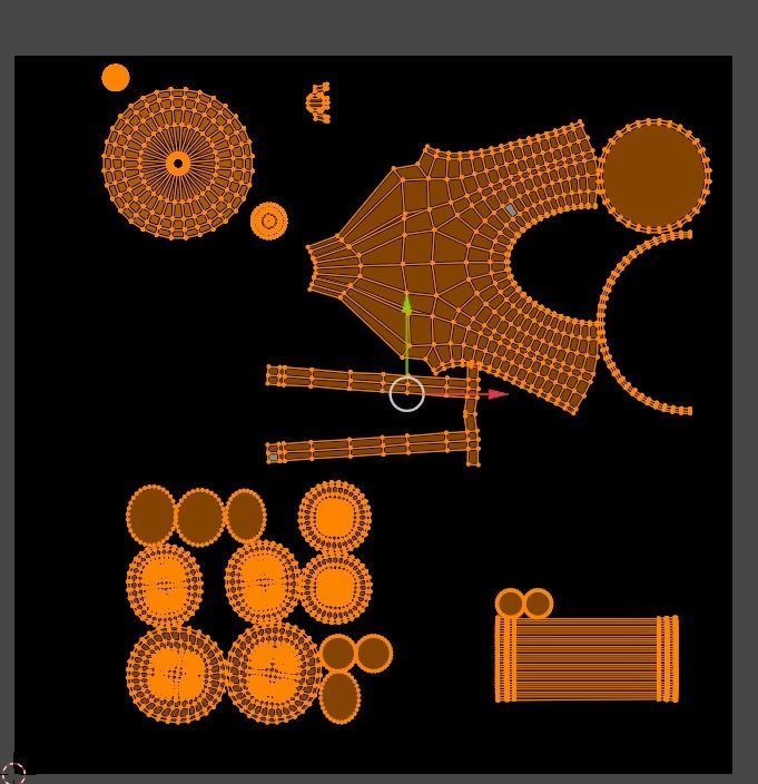 Old kettle  Low-poly 3D model_13