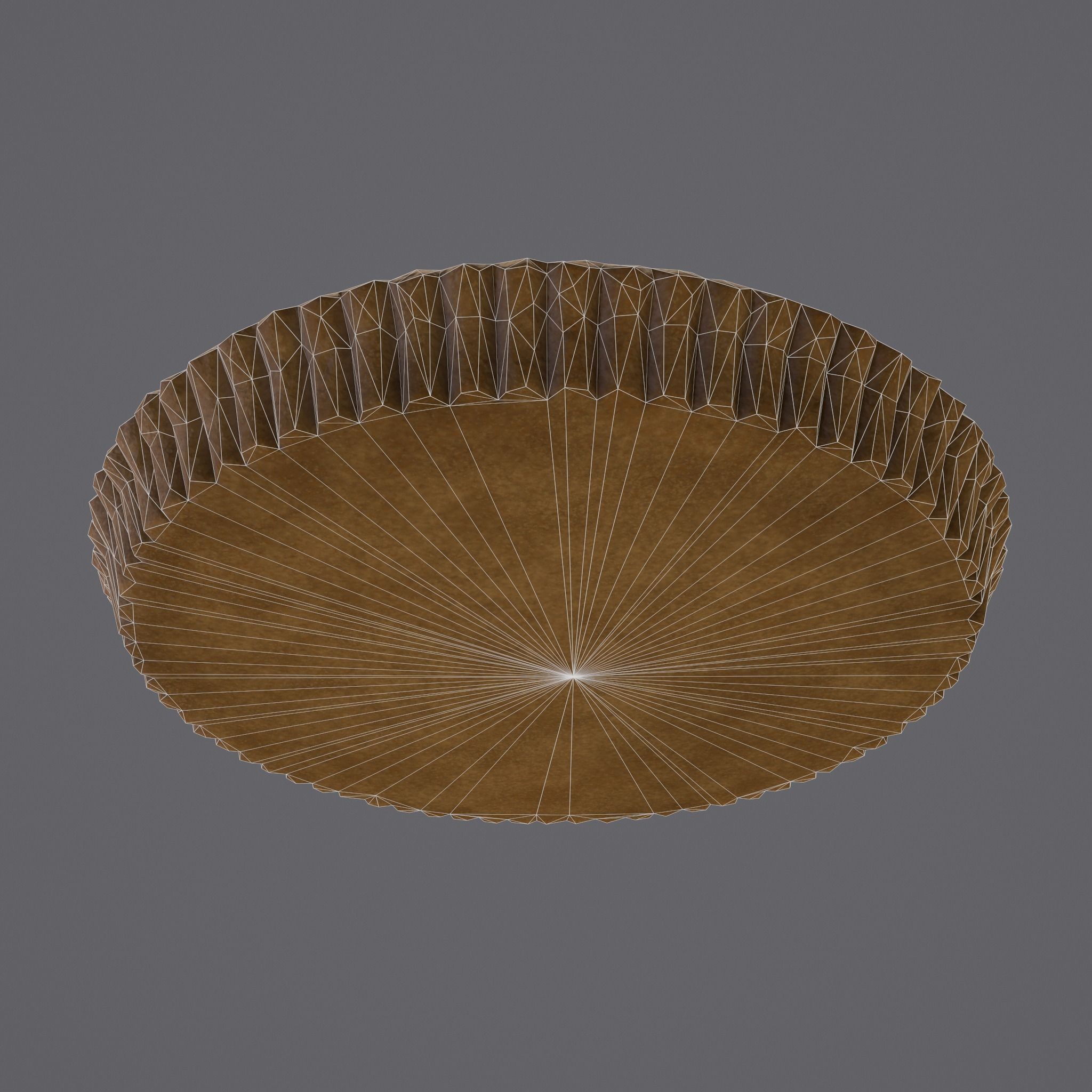 Apple Slice Pie  Low-poly 3D model_22