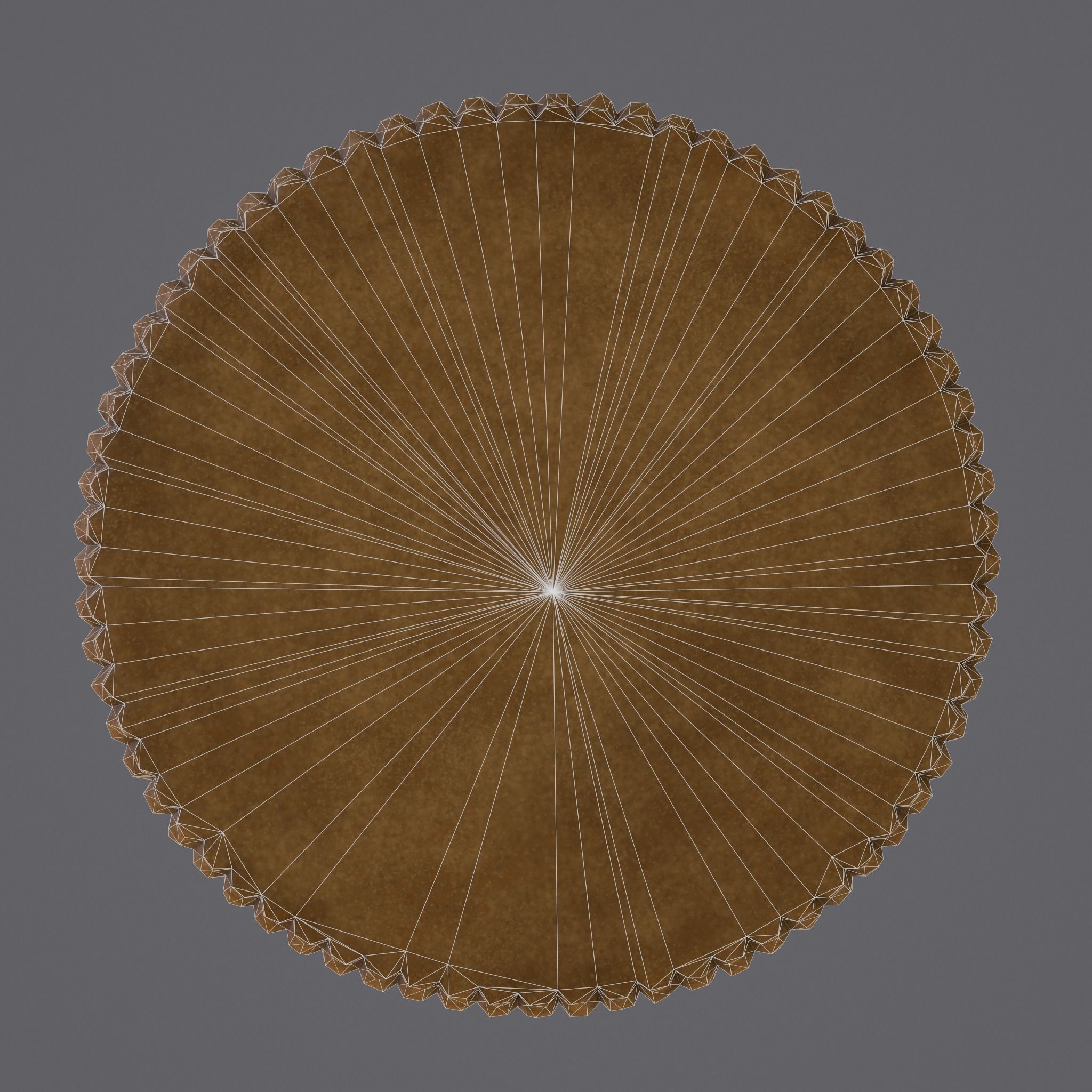 Apple Slice Pie  Low-poly 3D model_23