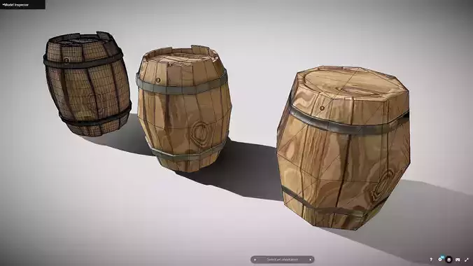 Wooden barrel