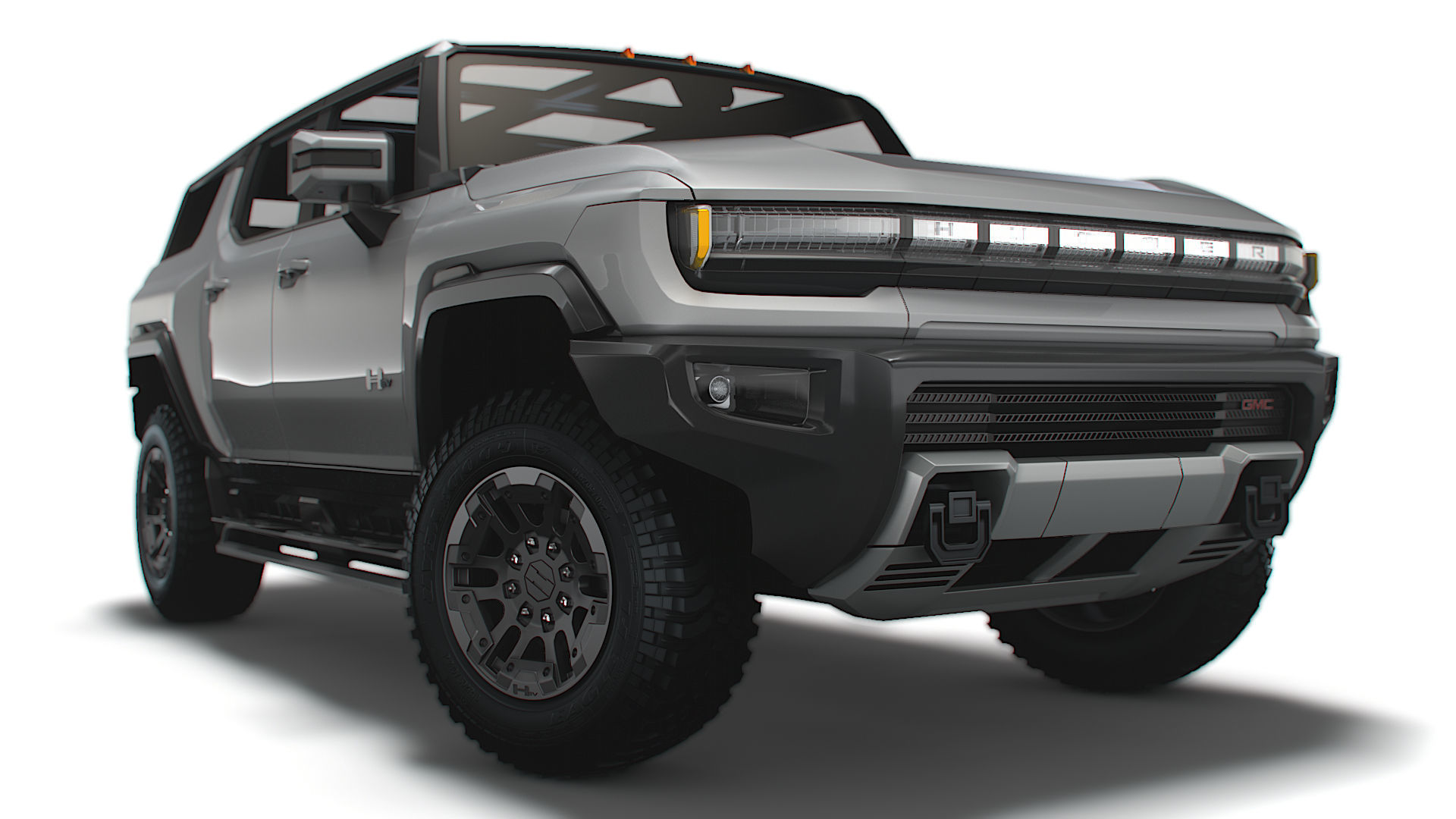 Hummer EV GMC SUV 2024 3D model_1