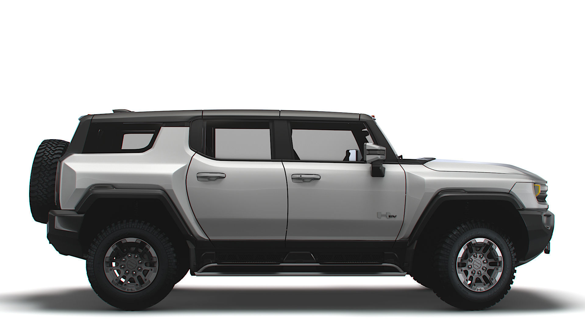 Hummer EV GMC SUV 2024 3D model_2