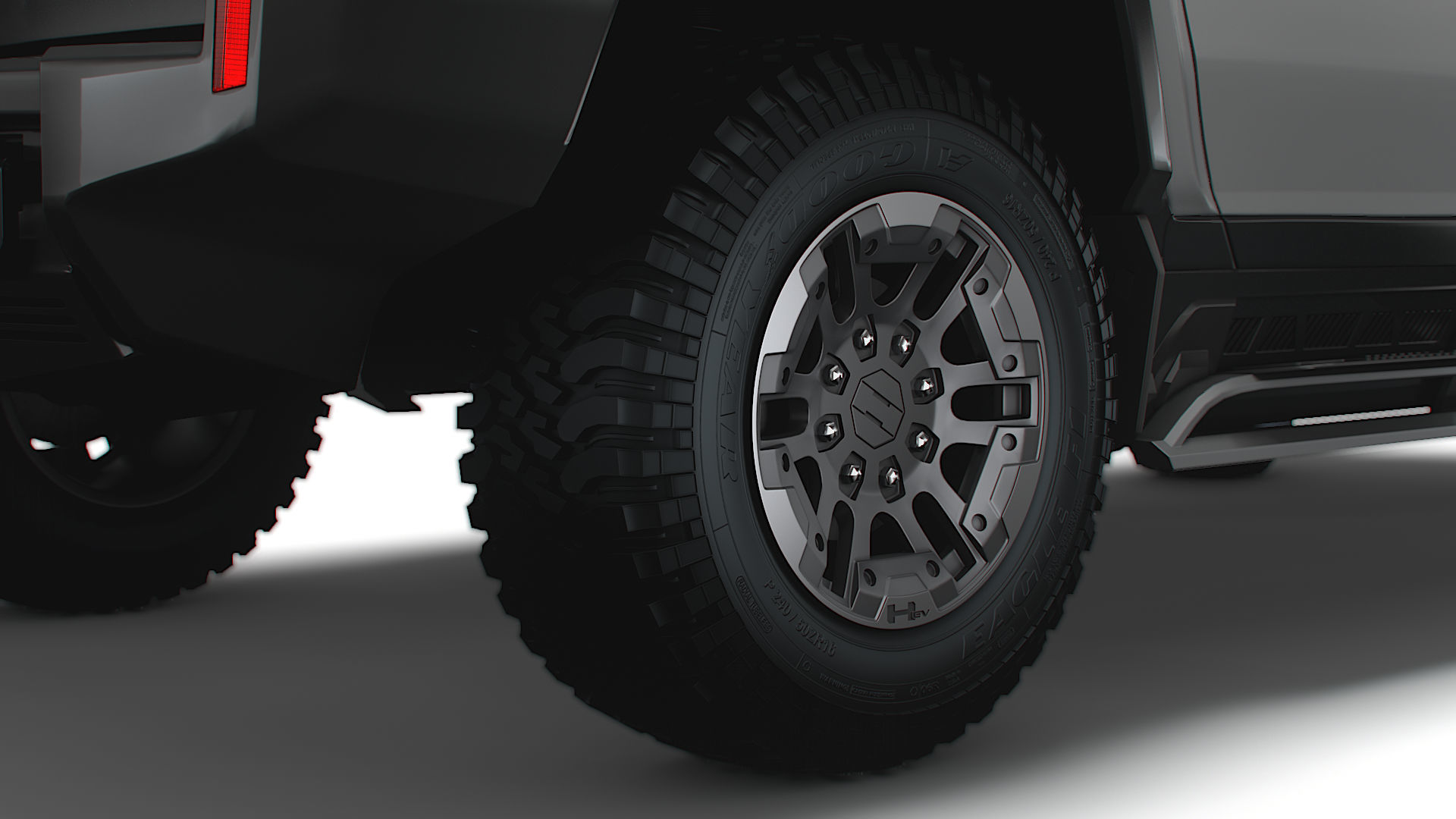 Hummer EV GMC SUV 2024 3D model_11