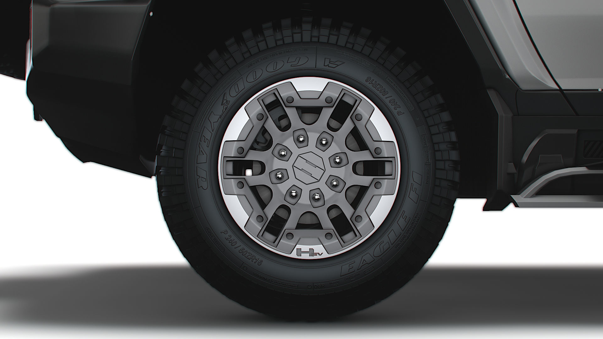 Hummer EV GMC SUV 2024 3D model_9