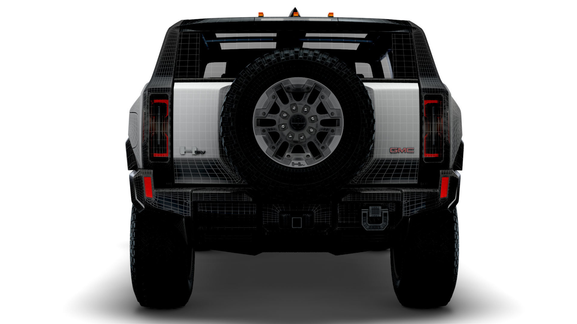 Hummer EV GMC SUV 2024 3D model_22
