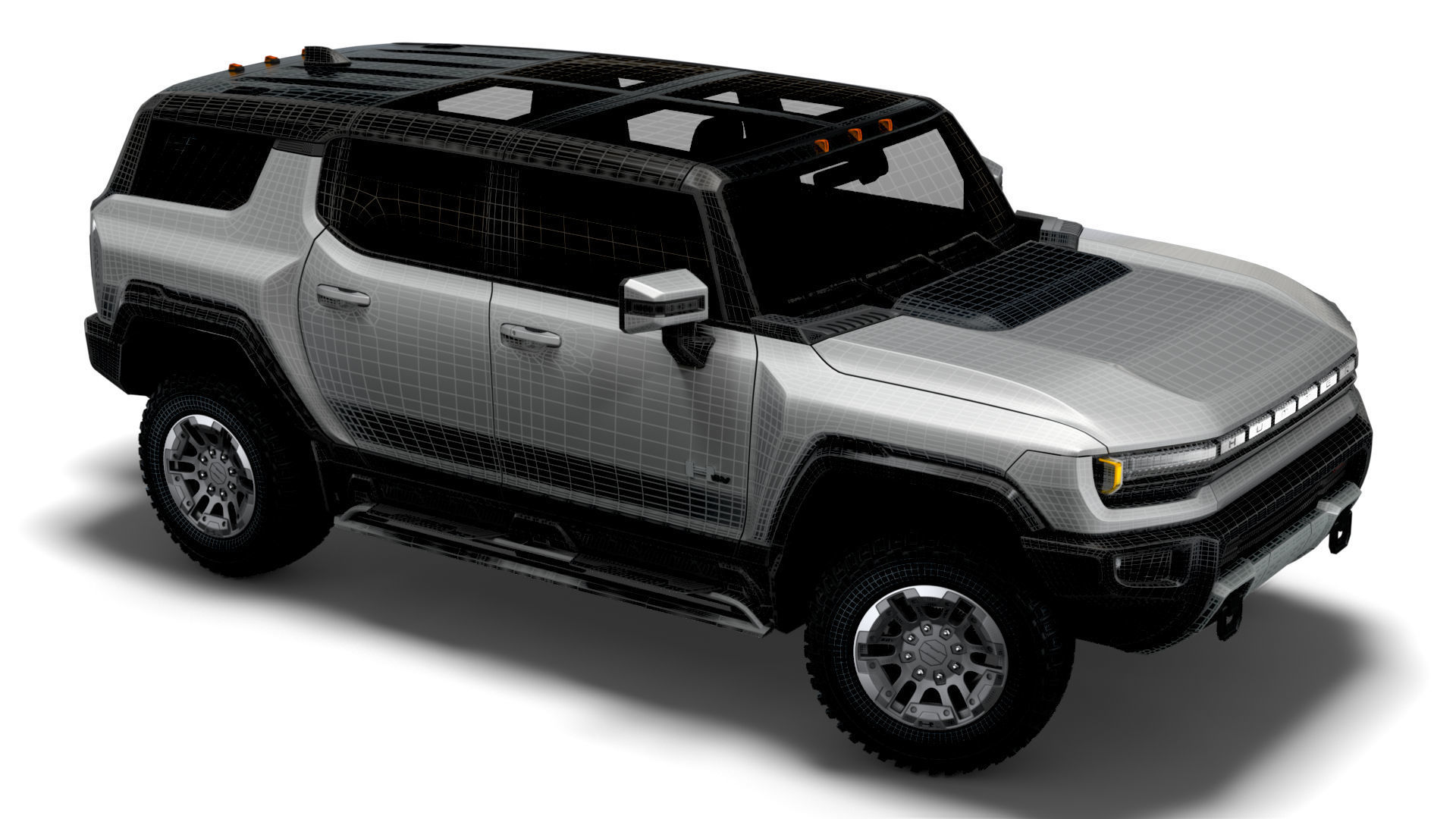 Hummer EV GMC SUV 2024 3D model_20