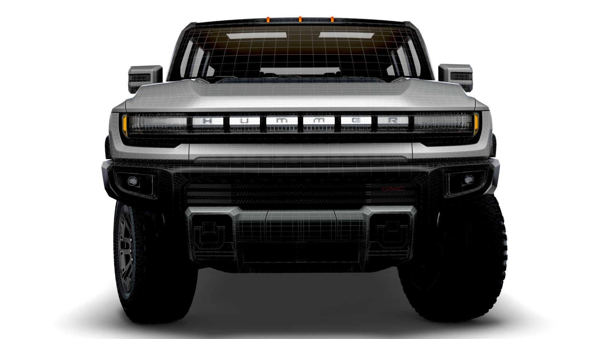 Hummer EV GMC SUV 2024 3D model_18