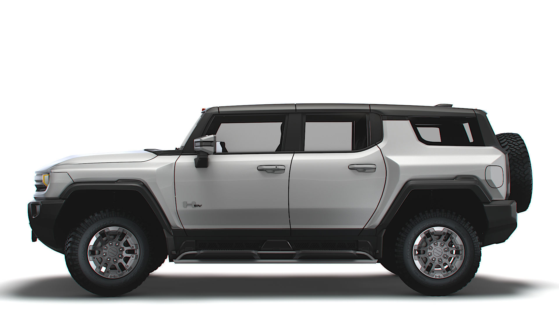 Hummer EV GMC SUV 2024 3D model_5
