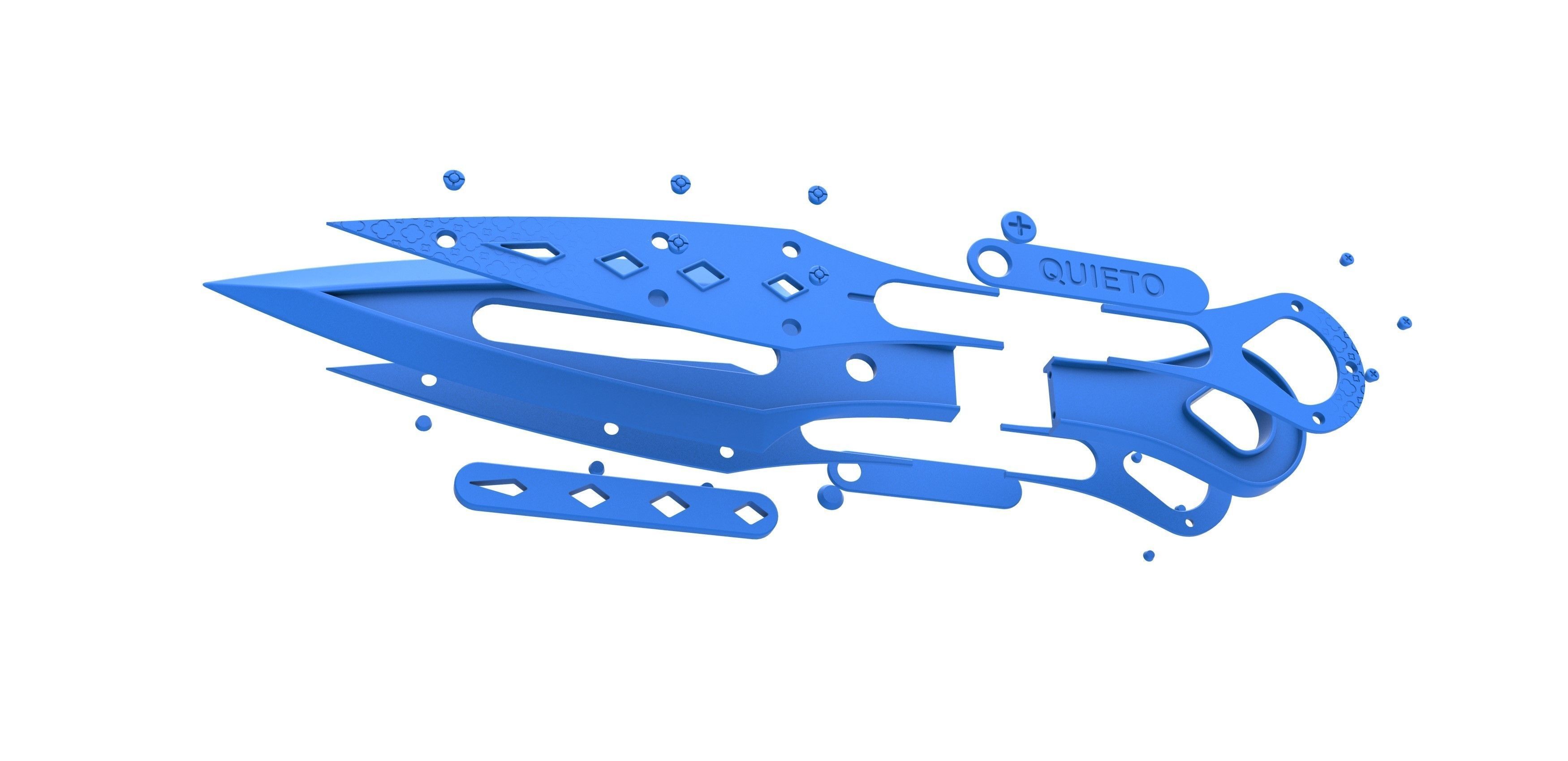 Wraith Heirloom Knife from the game Apex Legends 3D print model_24