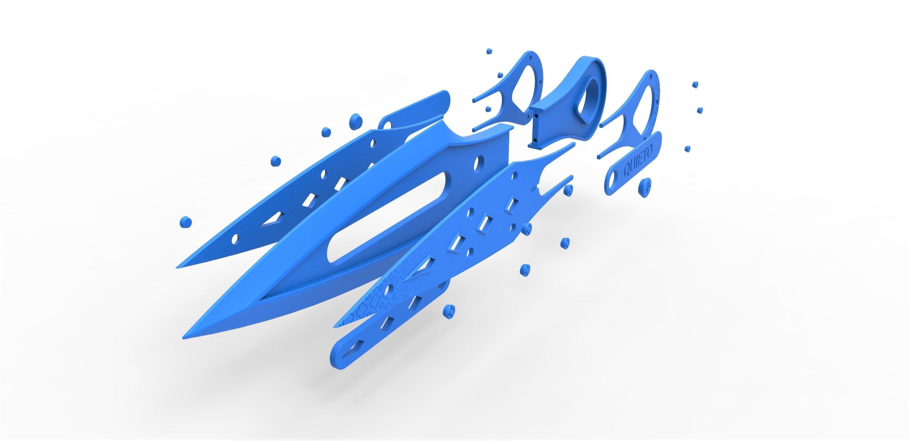 Wraith Heirloom Knife from the game Apex Legends 3D print model_25