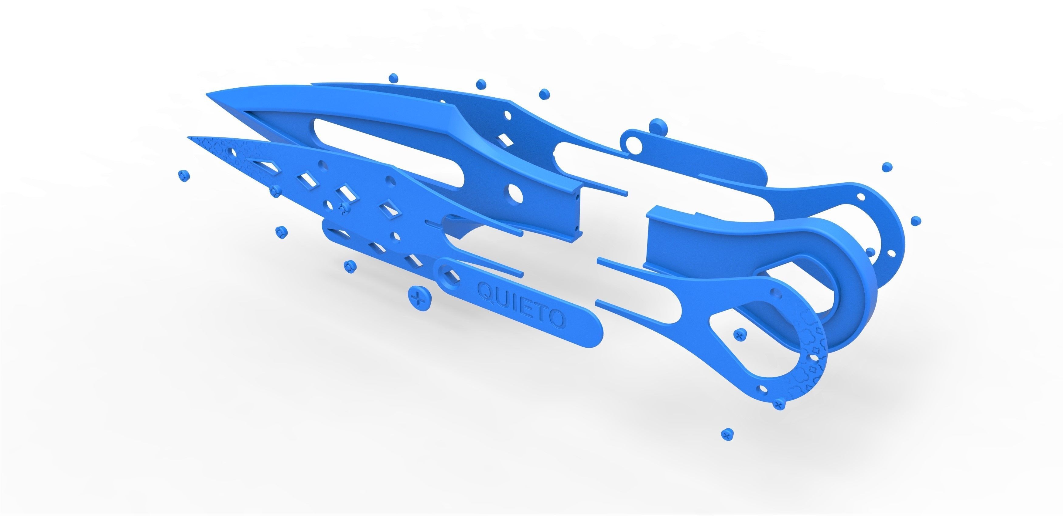 Wraith Heirloom Knife from the game Apex Legends 3D print model_29