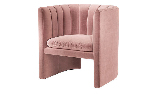 LOAFER SC23 And Tradition Easy Chair 3D model