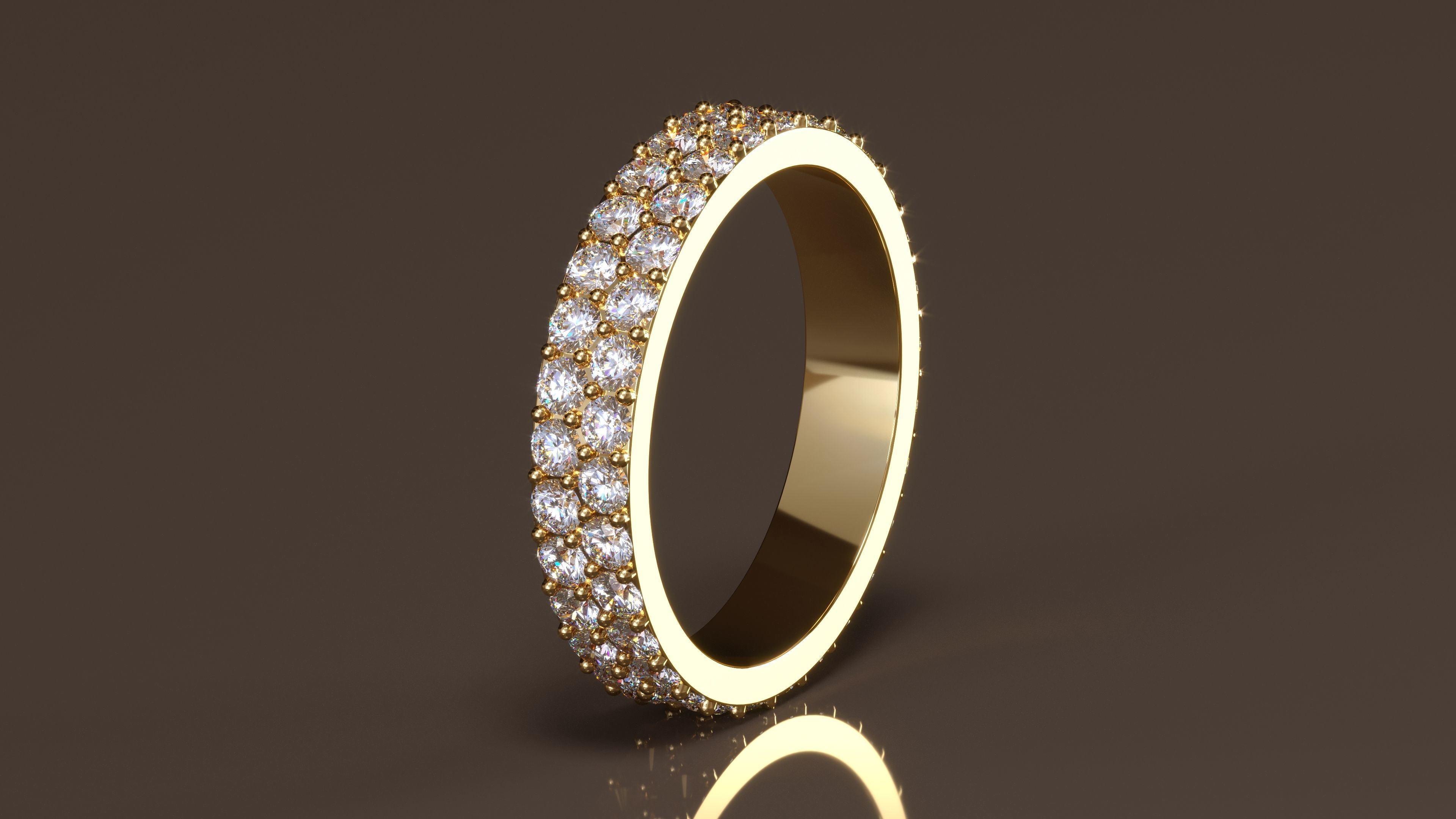Infinity ring 3D print model_2