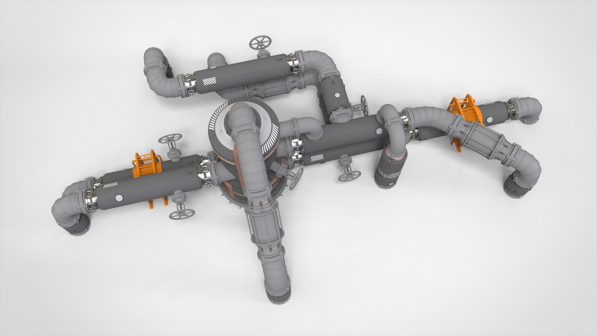 Sci Fi Modular Environment 14 3D model_26