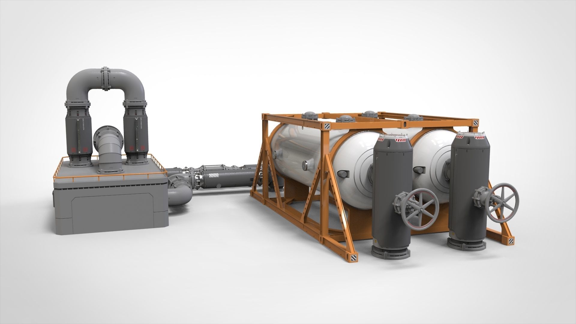 Sci Fi Modular Environment 14 3D model_19