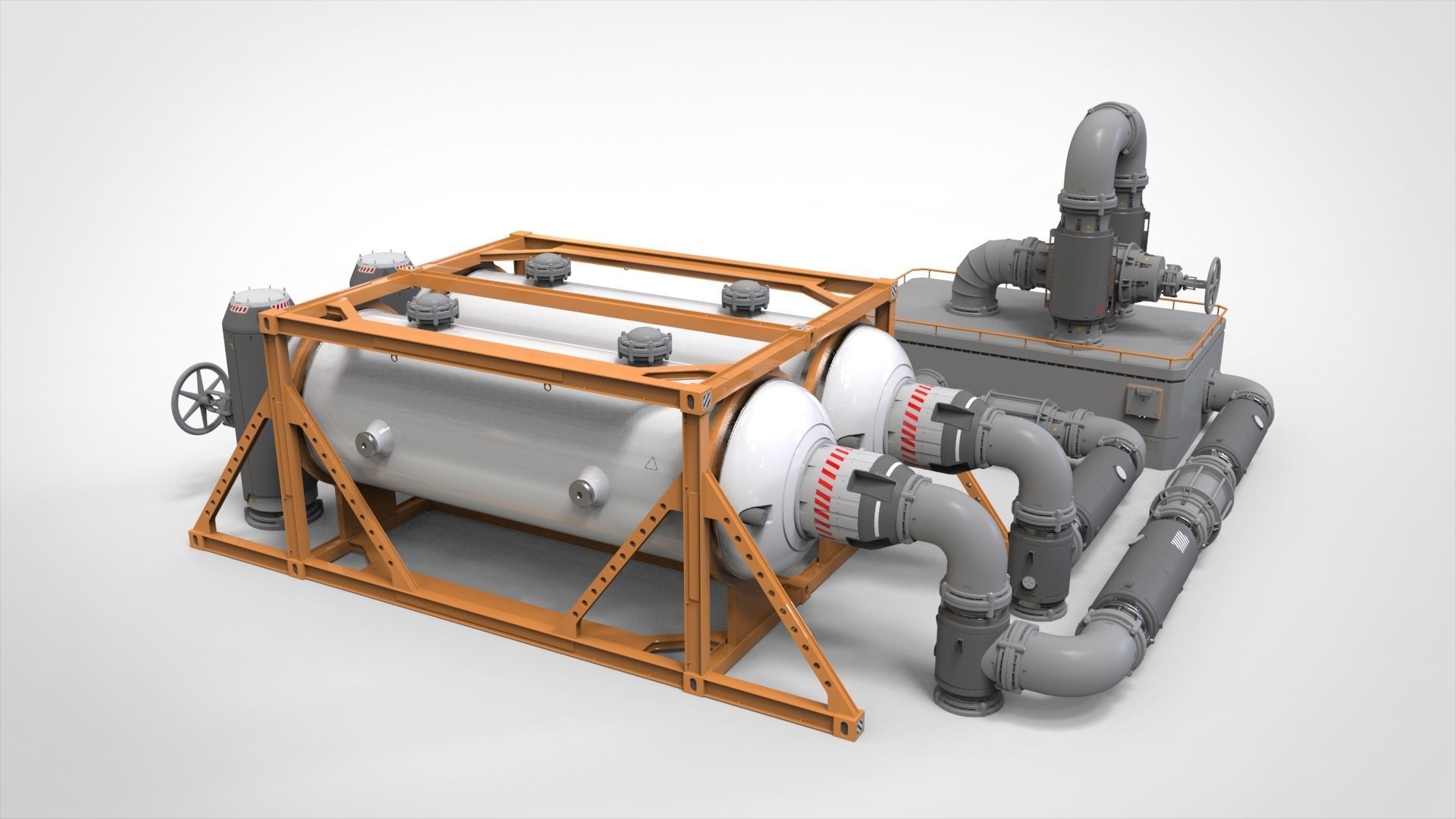 Sci Fi Modular Environment 14 3D model_16