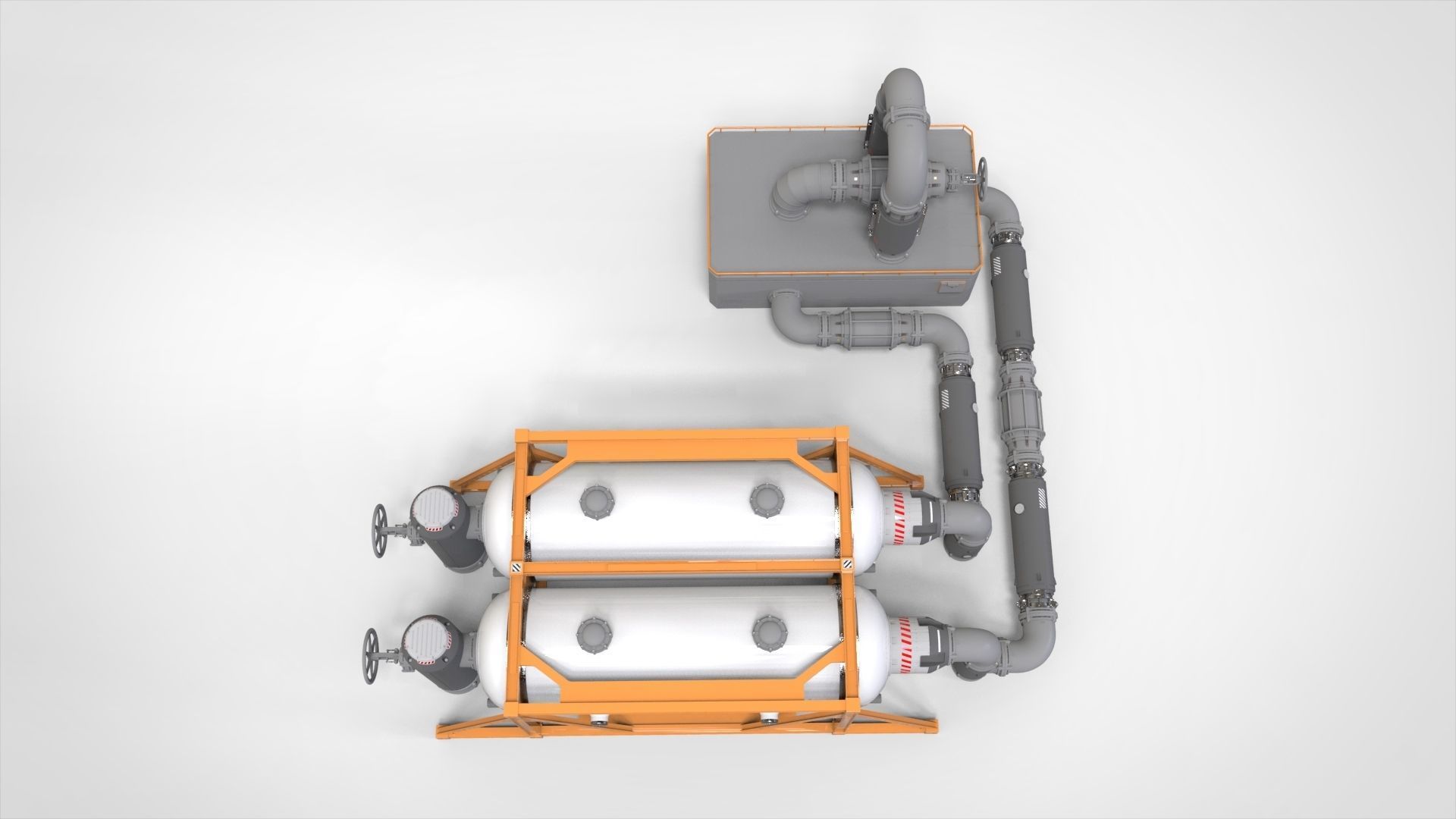 Sci Fi Modular Environment 14 3D model_21