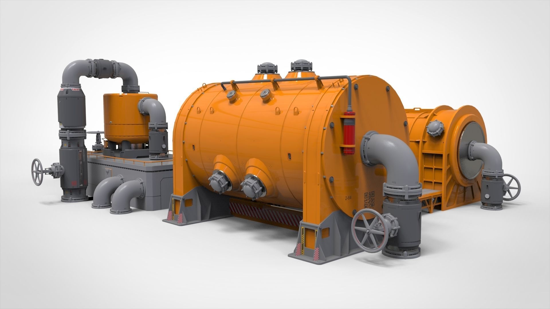 Sci Fi Modular Environment 14 3D model_12