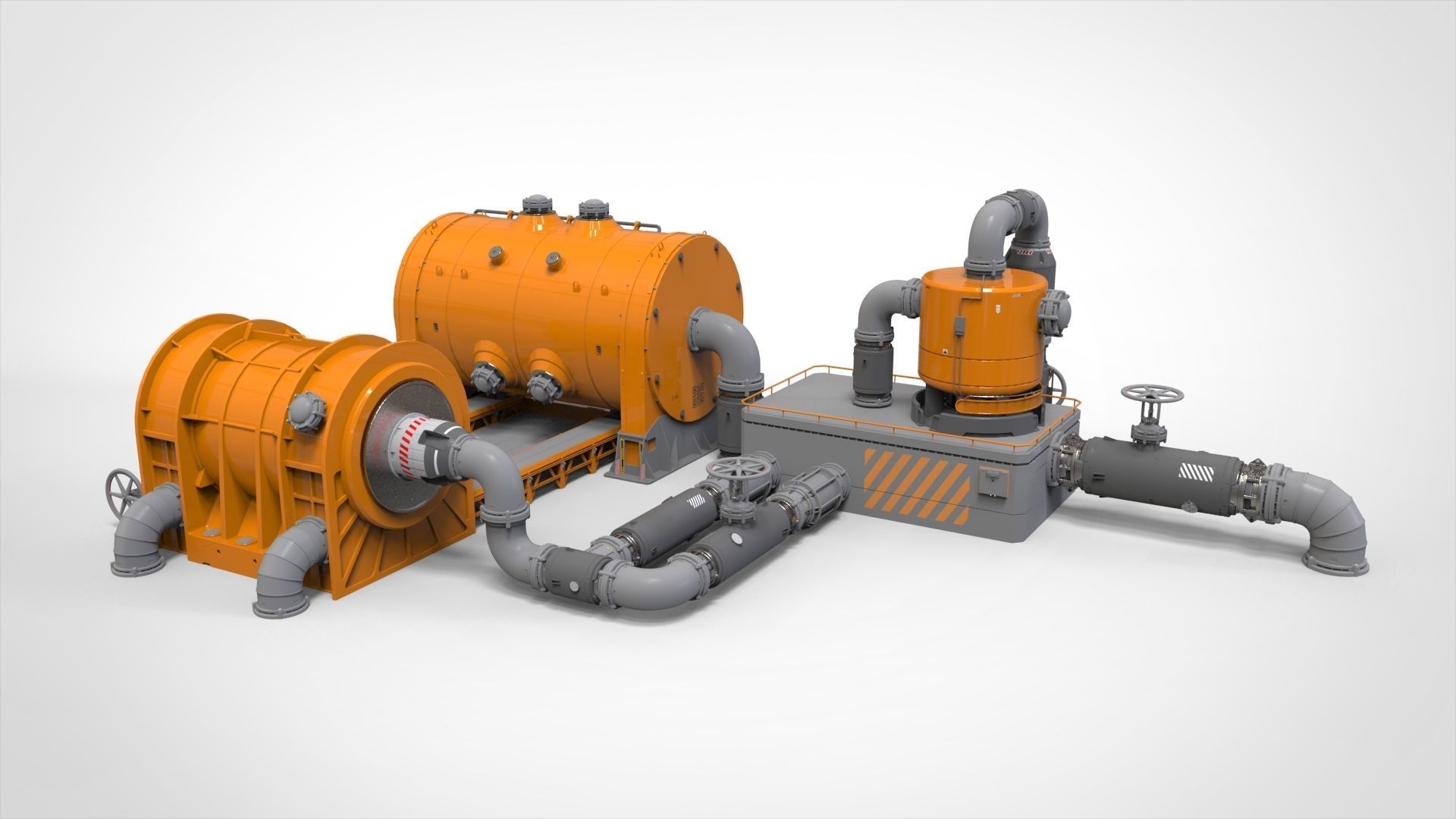 Sci Fi Modular Environment 14 3D model_9