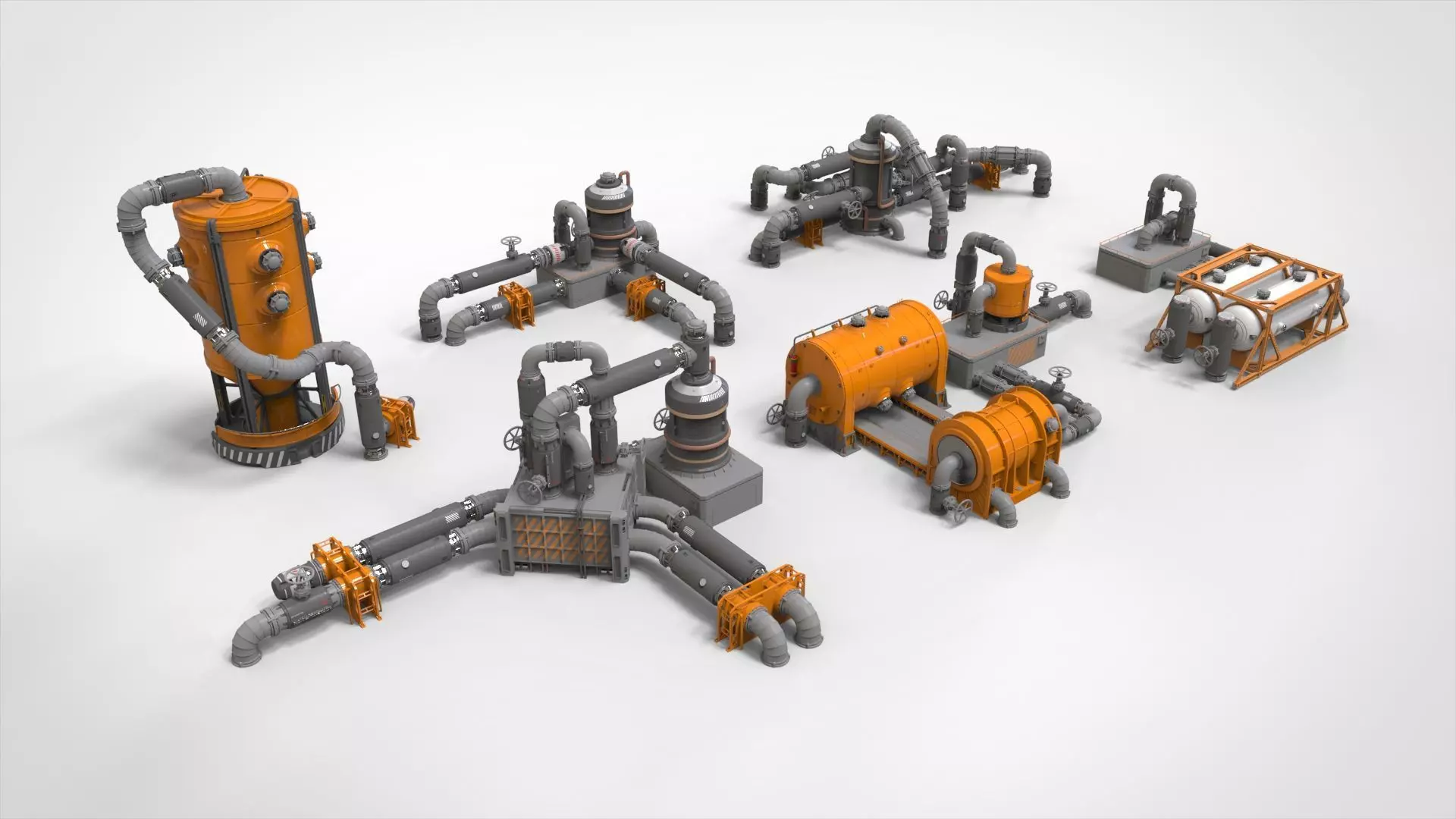 Sci Fi Modular Environment 14 3D model_0