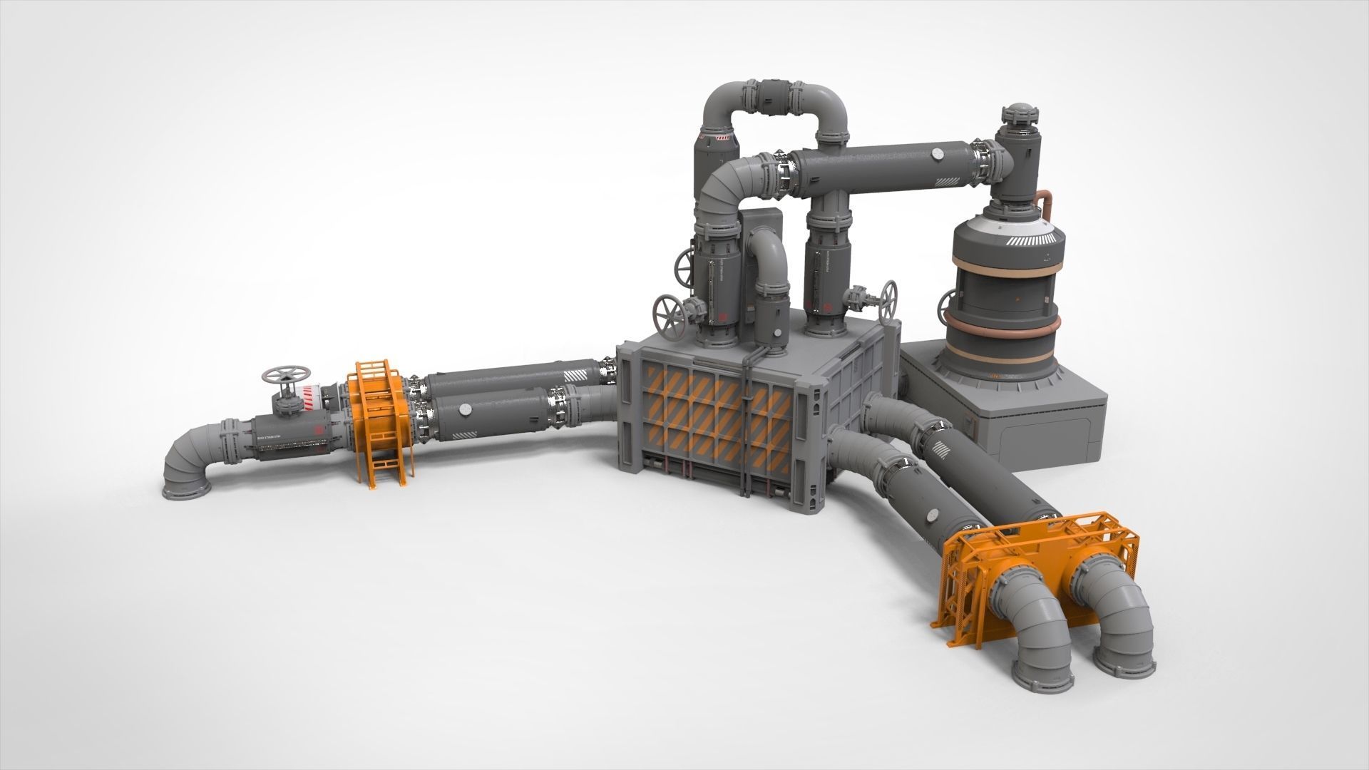 Sci Fi Modular Environment 14 3D model_3