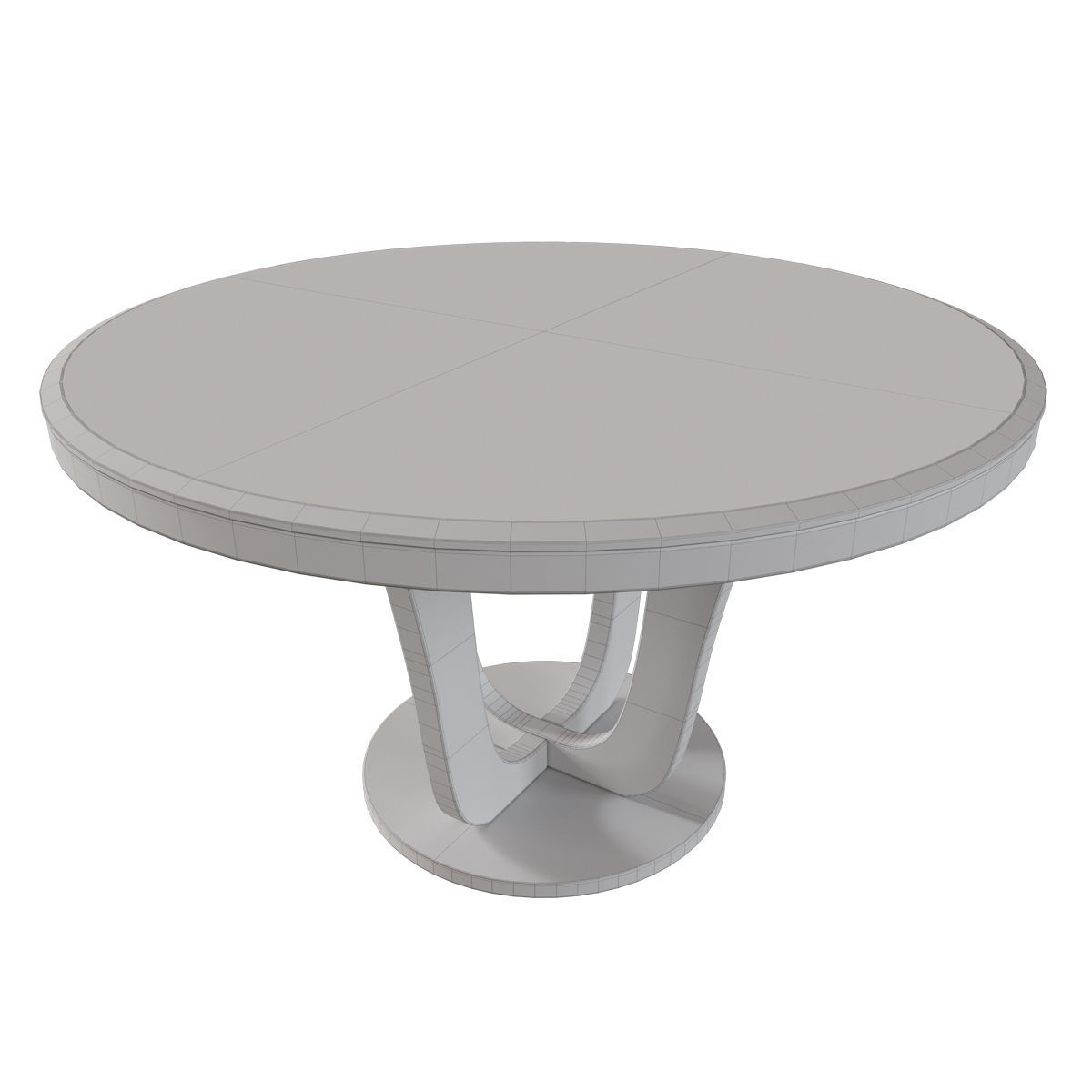 Lehome T284 Dining Table 3D model_5