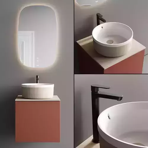 Fiora Sen Vanity Unit Set 1