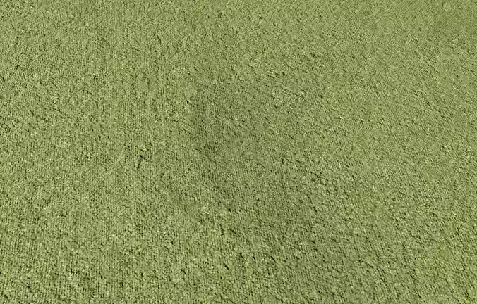 Green Carpet PBR Texture Texture