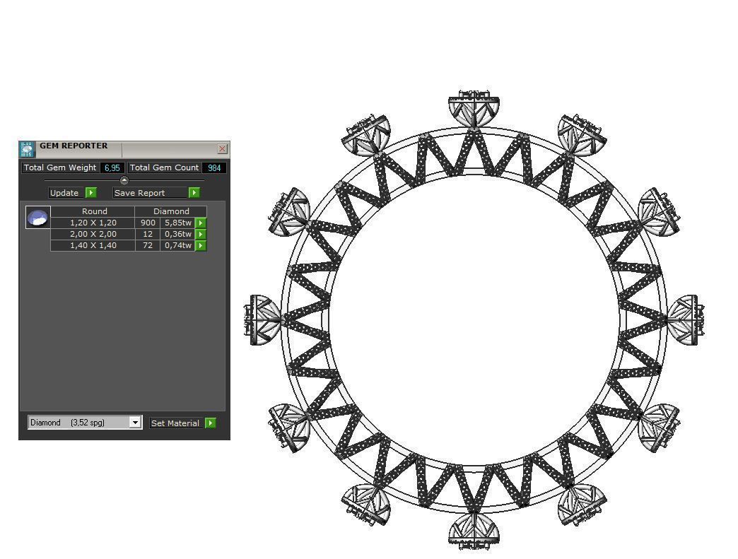 Banggle or bracelets ready for 3d print 3D print model_2