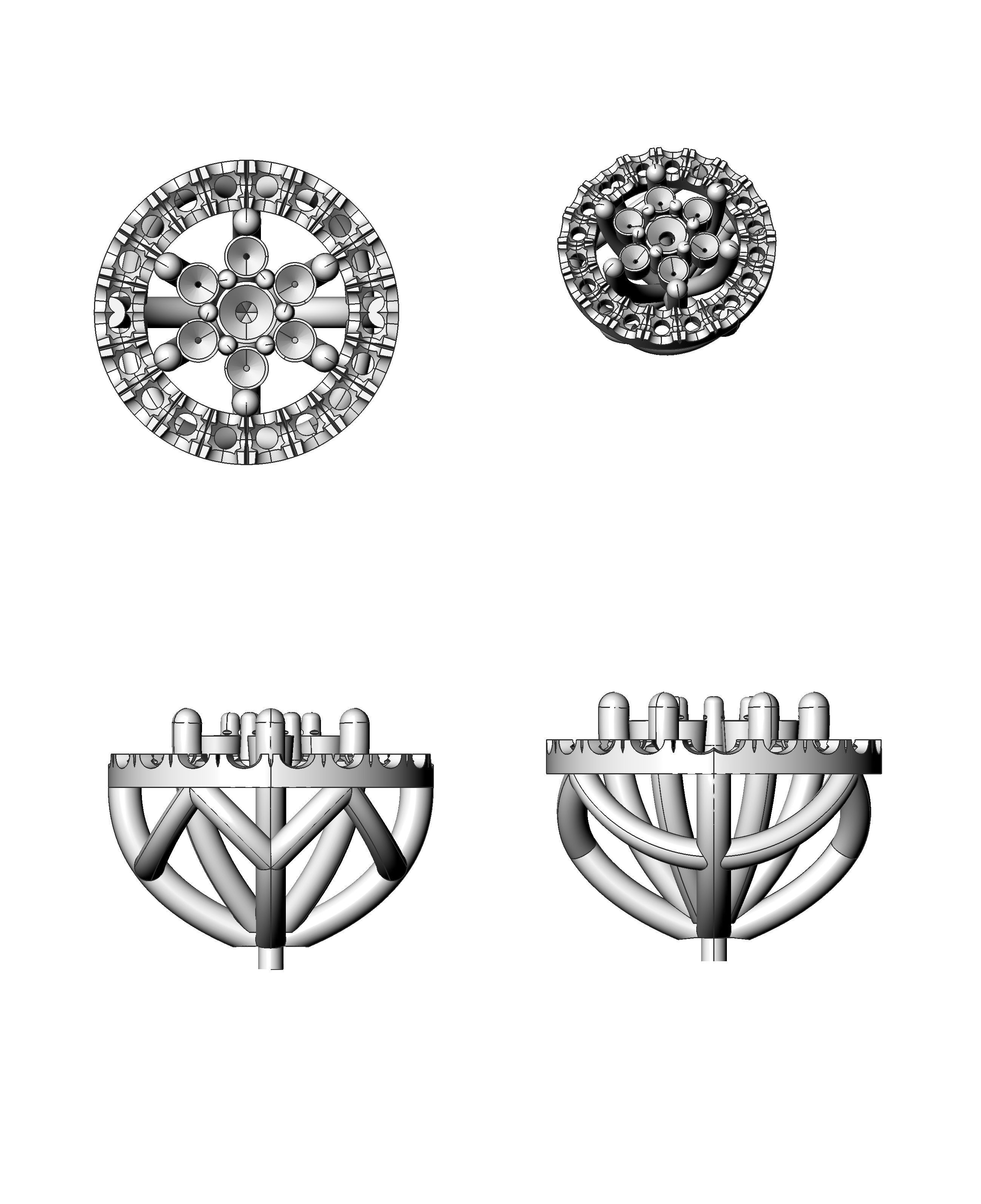 Banggle or bracelets ready for 3d print 3D print model_4