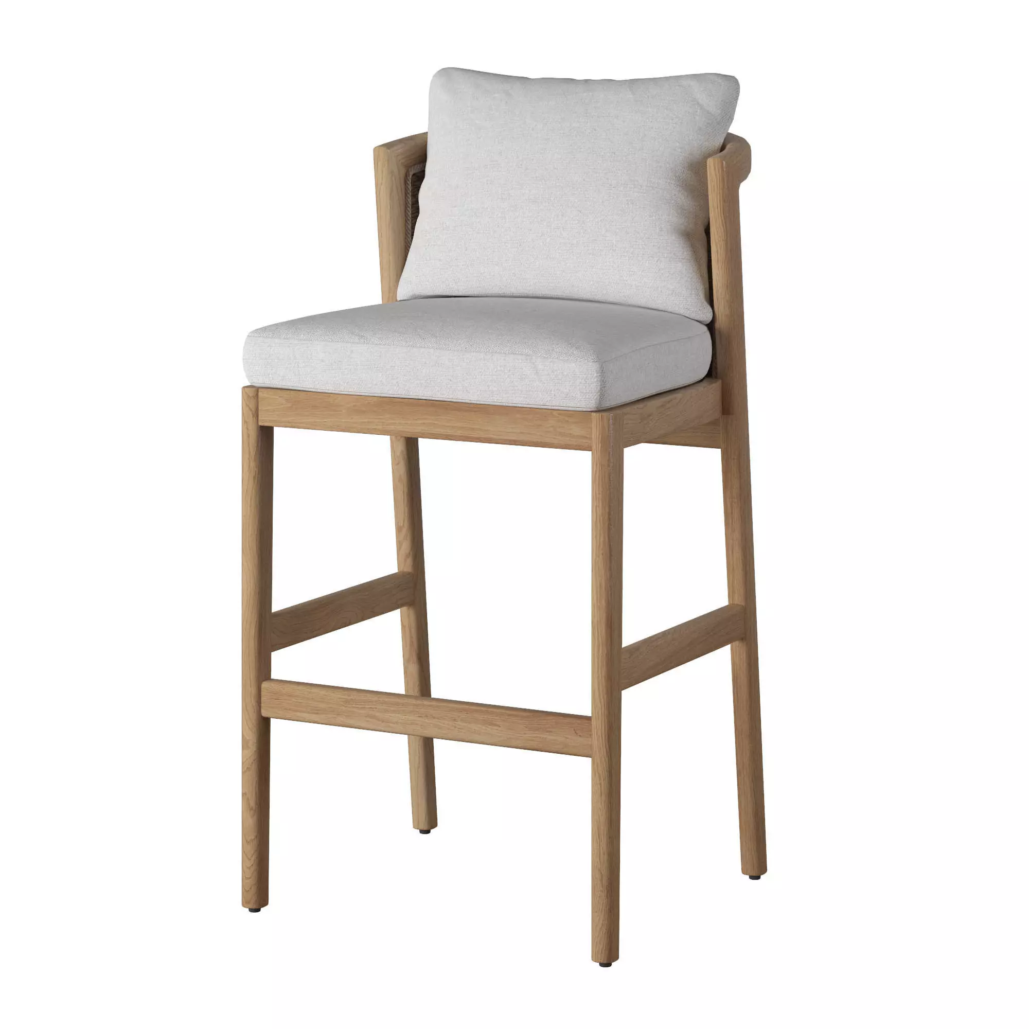 RH MALTA BARSTOOL Low-poly 3D model