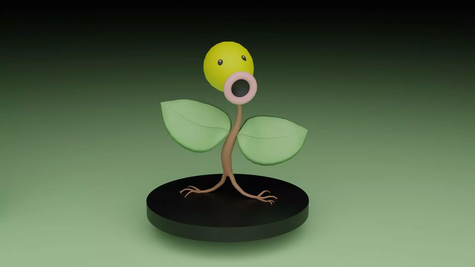 POKEMON BELLSPROUT 3D print model_0