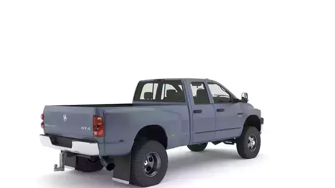 2007 DODGE RAM 3500DRW QUAD CAB 3D model