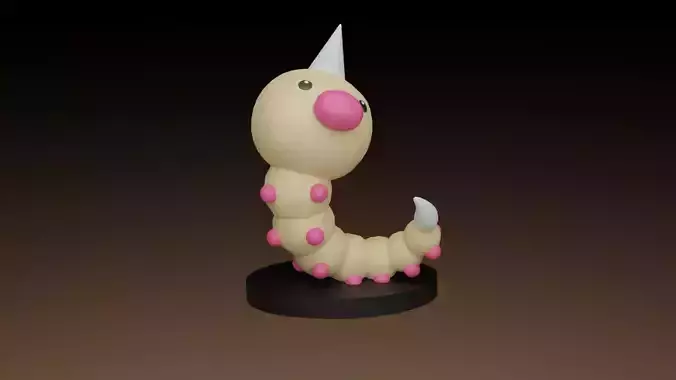 POKEMON WEEDLE 3D print model