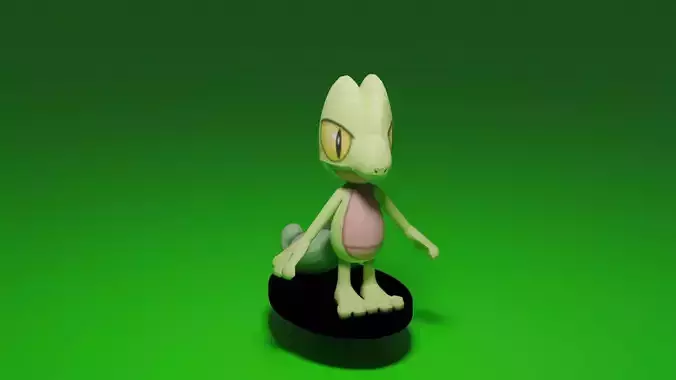 POKEMON TREECO 3D print model