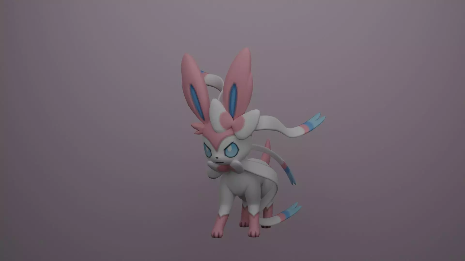 POKEMON SYLVEON 3D print model_0