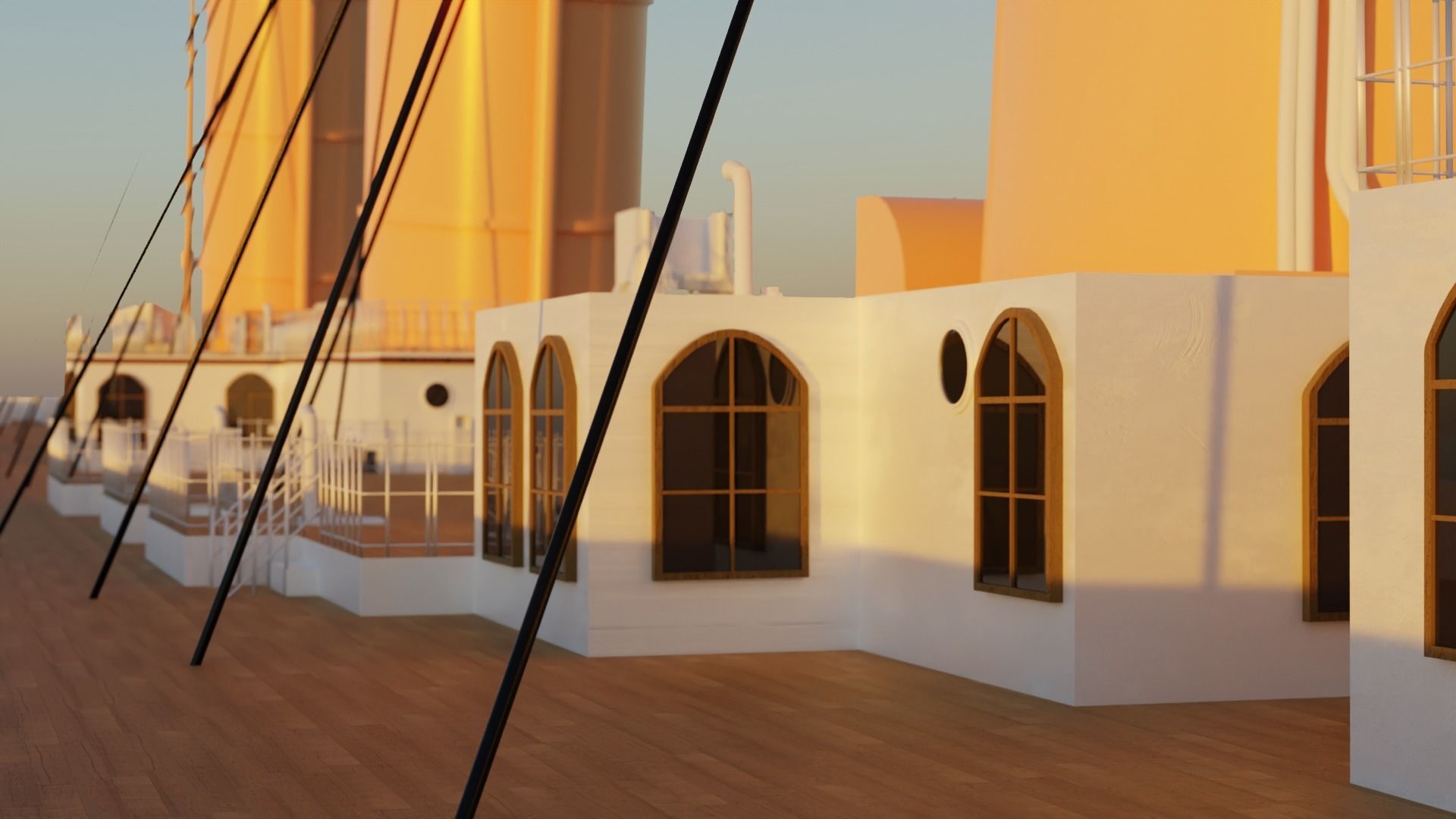 Titanic ship 3D model_7